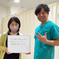 とても丁寧に施術してくださり、治療後が楽しみです。