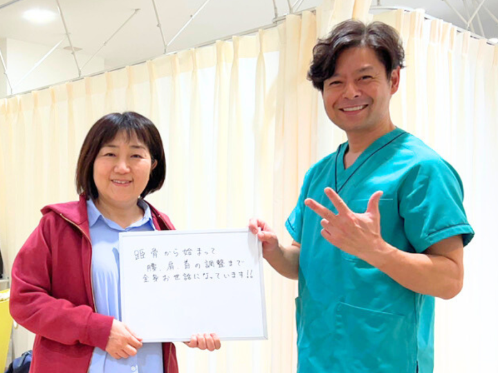 体験者の声（距骨から整えて、全身が軽くなりました！）