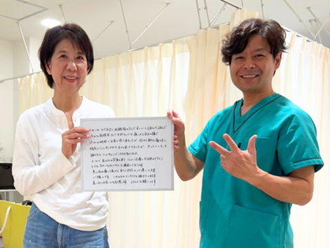 体験者の声（10年以上悩んでいた足の痛みが改善！）