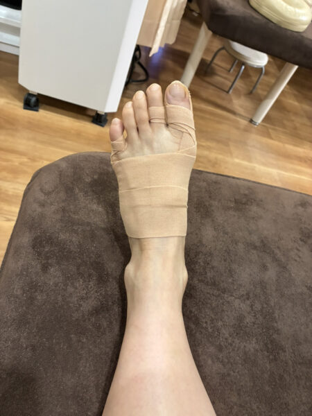 60代女性（福島市からお越しの方）施術後