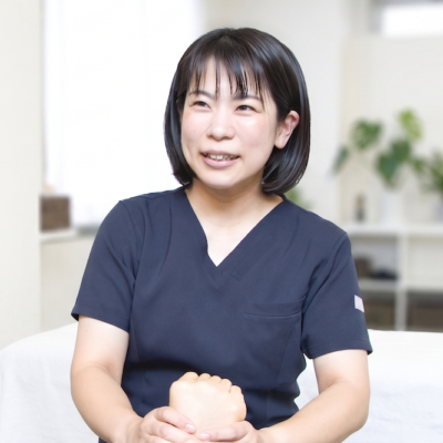 距骨サロン千葉蘇我店院長（河上 亜衣子）